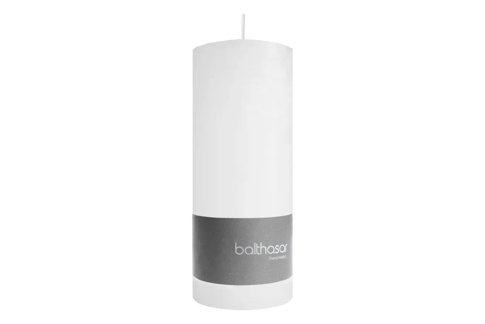 Balthasar - Zylinderkerze, 60X140MM, Weiss