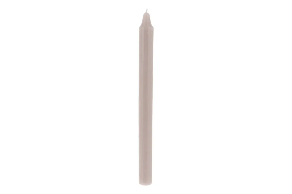 Balthasar - Stabkerze, 22X275MM, Taupe