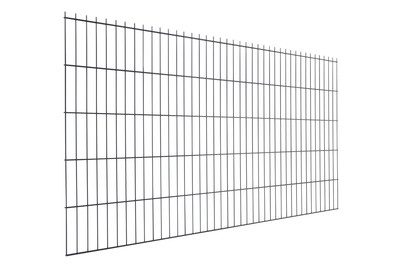 Doppelstabmatte anthrazit | 200 × 103 × 2 cm