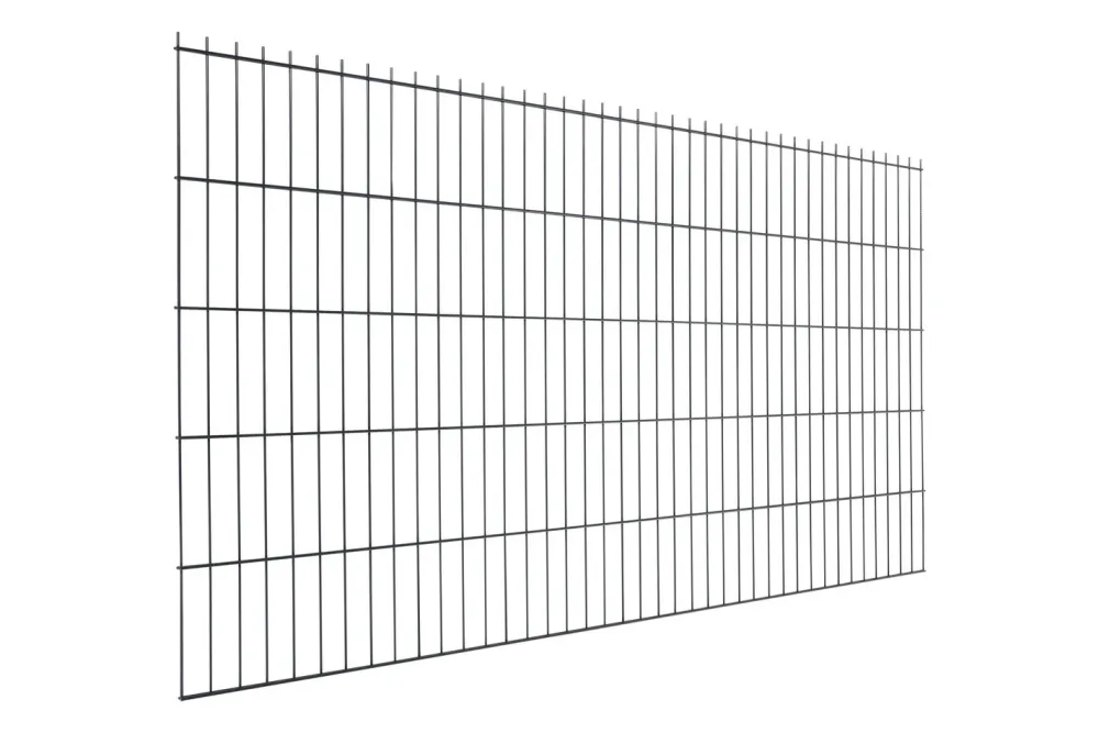 Doppelstabmatte anthrazit | 200 × 103 × 2 cm