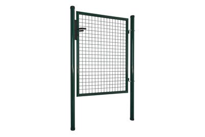 Gartentor Metall Grün | 100 × 120 cm