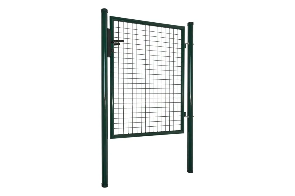 Gartentor Metall Grün | 100 × 120 cm