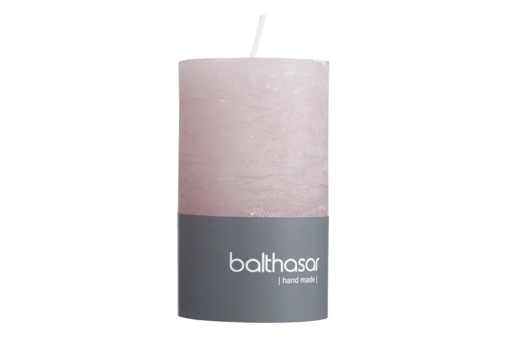 Balthasar - Zylinderkerze, 60X100MM, Altrosa