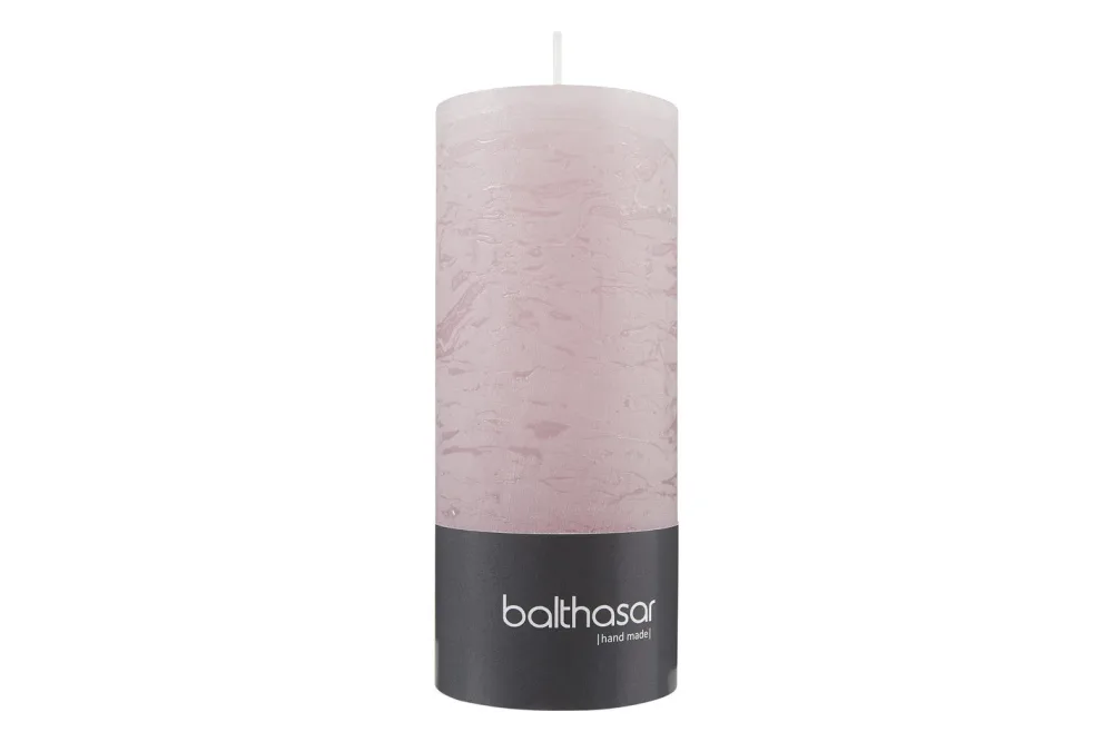 Balthasar - Zylinderkerze, 60X140MM, Altrosa