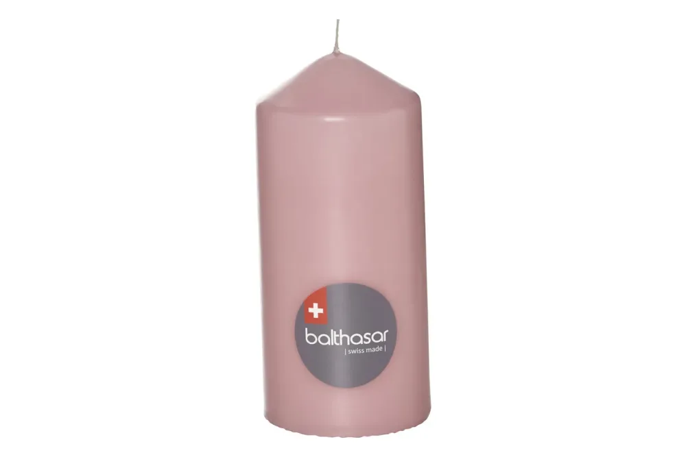 Balthasar - Zylinderkerze, 70X160MM, Altrosa
