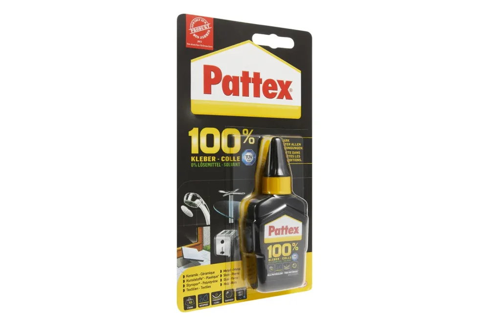Pattex Alleskleber Permanent Repair 100% Flüssig Transparent 50 g P1BC6
