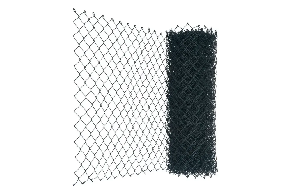 Diagonalgeflechtzaun Grün | 25 × 1 m