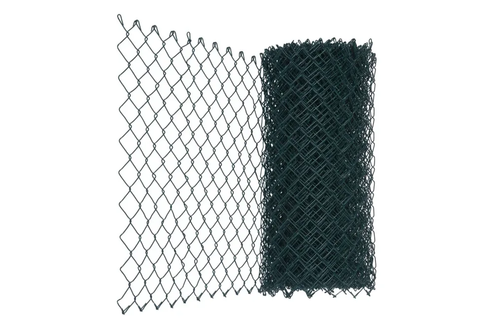 Diagonalgeflechtzaun Grün | 2.5 × 0.8 m