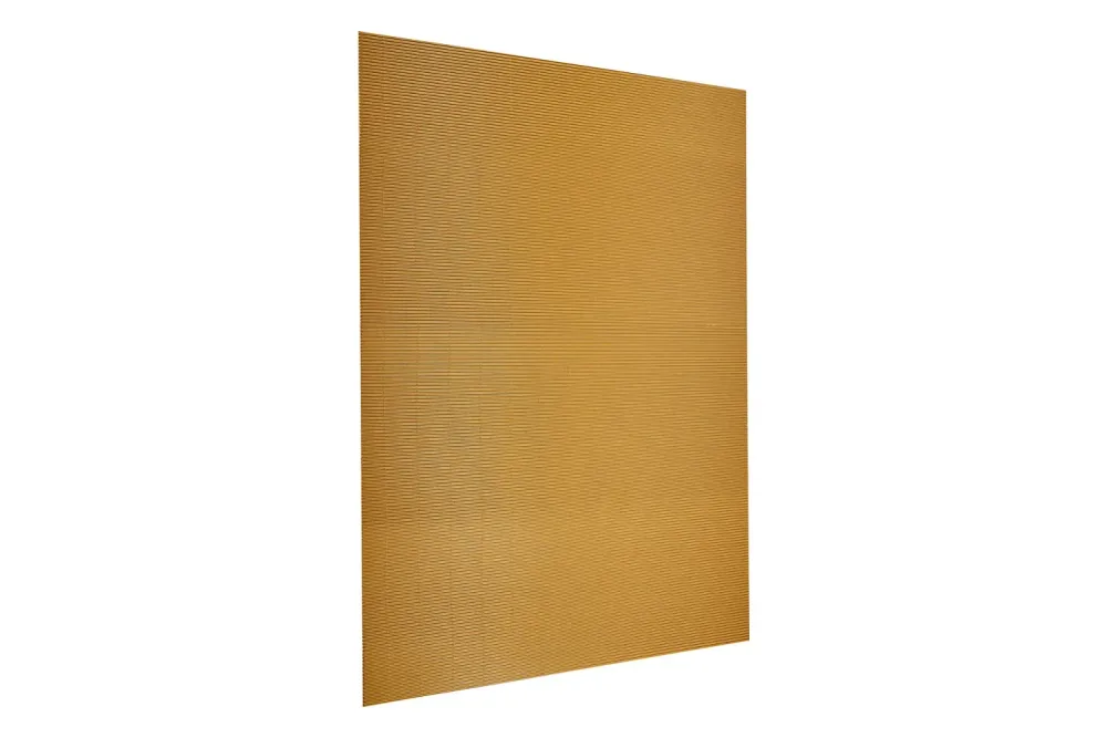 Folia Bastelwellpappe Gold-Gelb | 50 × 70 cm