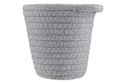 Wenko Badkorb Soria Grau | 12.5 × 12.5 × 11 cm