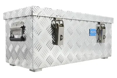 Alutec 41037 Riffelblechbox Aluminium (L x B x H) 622 x 275 x 270 mm