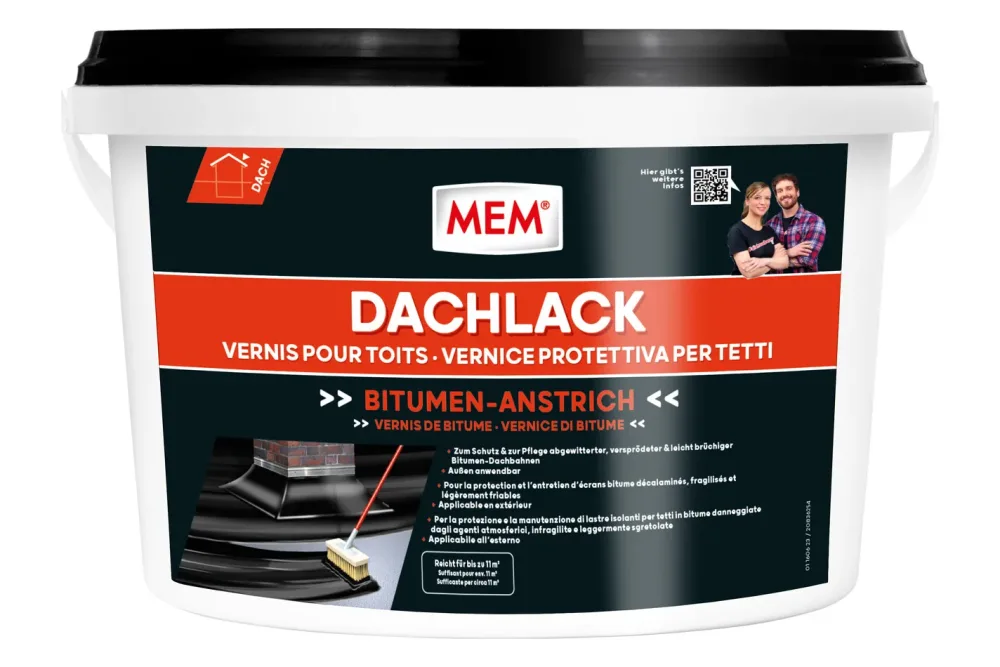 MEM Dachlack Schwarz