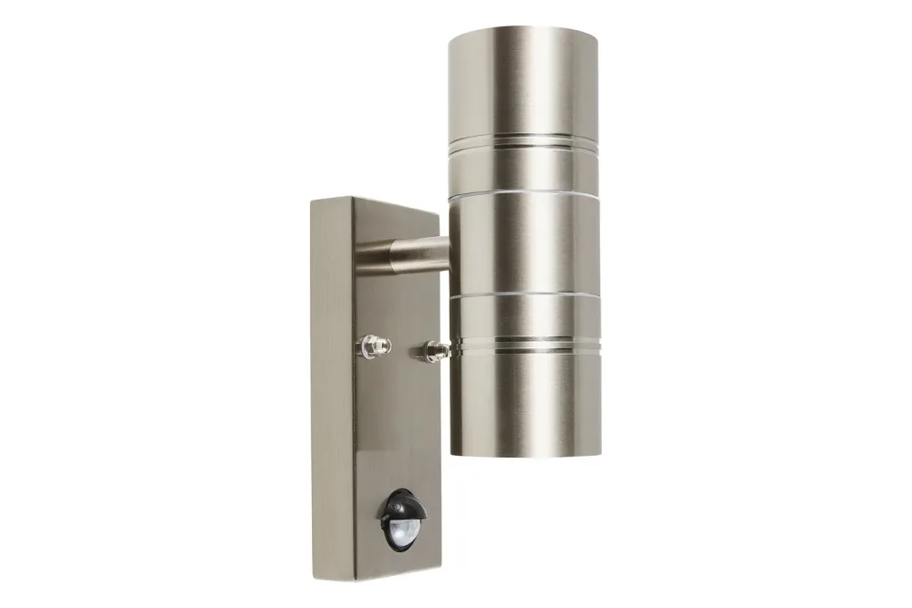 LED-Aussenwandlampe Arne II Edelstahl | 10 W
