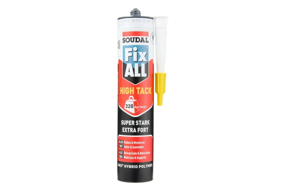 Soudal Baukleber Fix All High Tack | 290 ml | Weiss