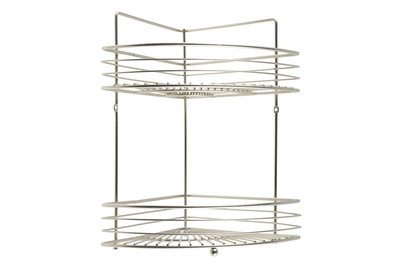 Wenko Eckwandablage Milano | 37 × 31.5 × 22 cm