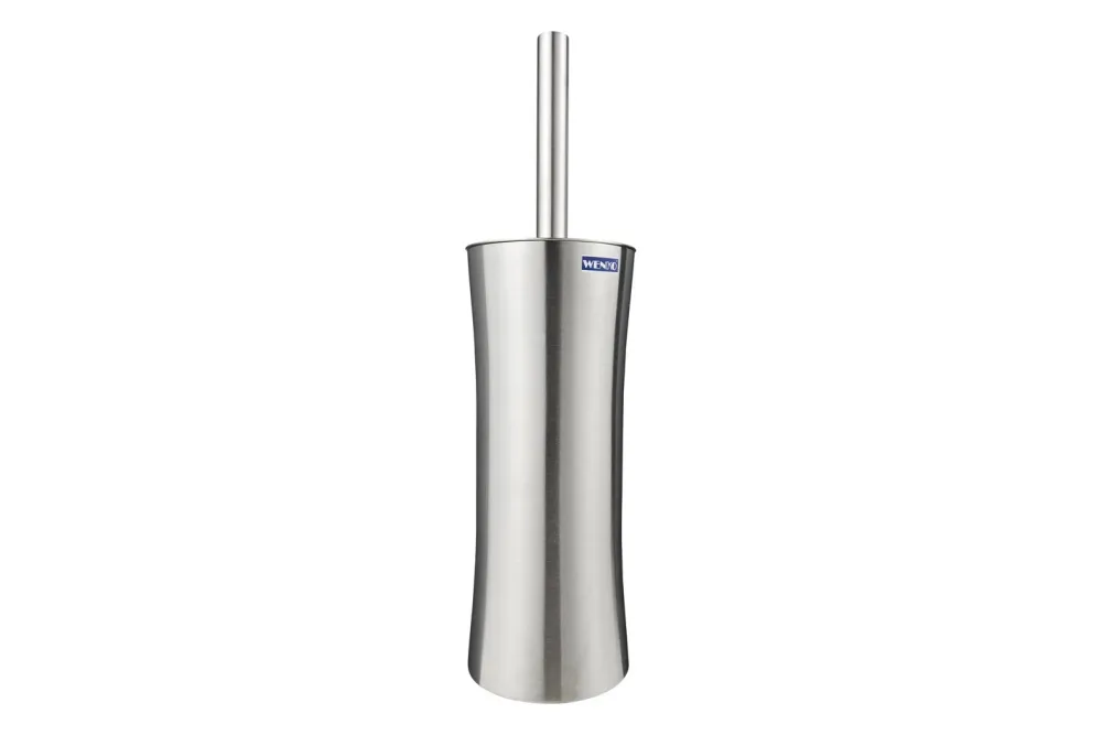 Wenko WC-Bürstengarnitur Pieno Edelstahl | 37.5 × 10.1 cm