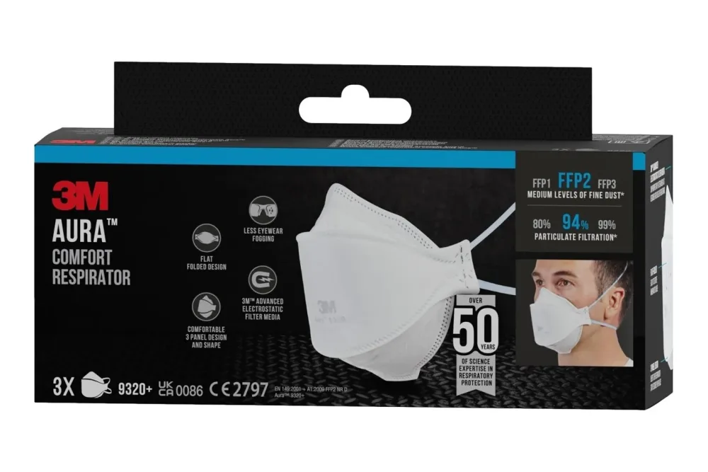 3M Partikelmaske Ffp2 | ohne Ventil | 9320