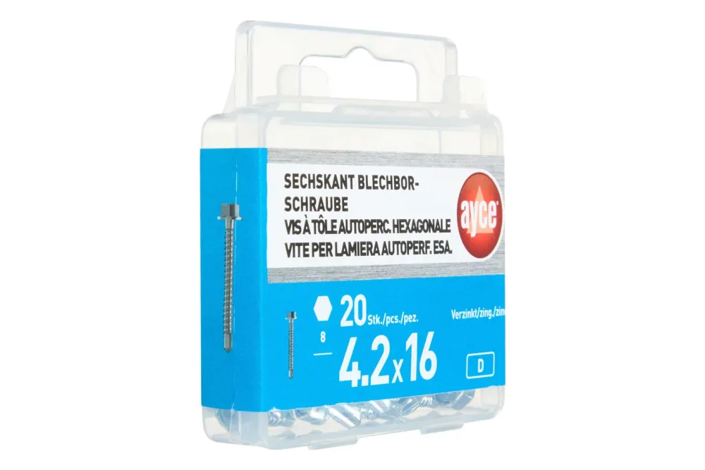 Ayce Blechbohrschraube Sechskant | SW8 × 16 mm