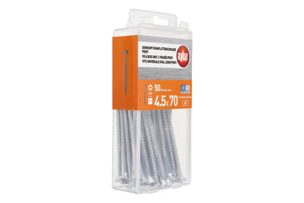 Ayce Senkkopf-Spannplattenschraube | PZ 4.5 × 70 mm