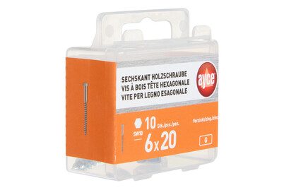 AYCE Sechskantholzschraube verzinkt