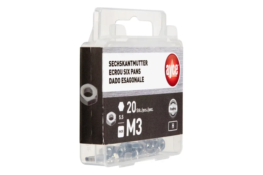 Sechskantmutter Edelstahl | M3