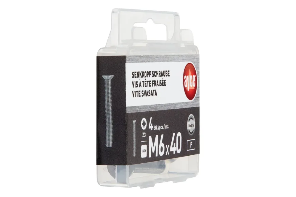 Senkkopfschraube Inox | M4 × 40 mm