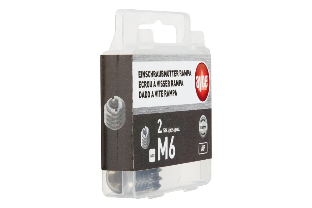 Rampa Einschraubmutter | M6 | 2 Stück