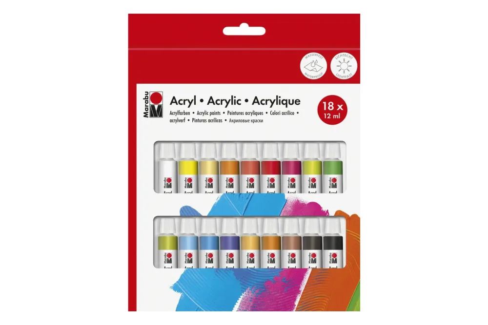 Marabu Acrylfarben-Set