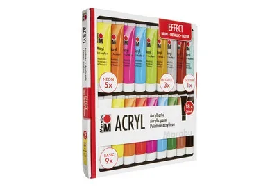 Marabu - Acrylfarbe, Set, Multicolor
