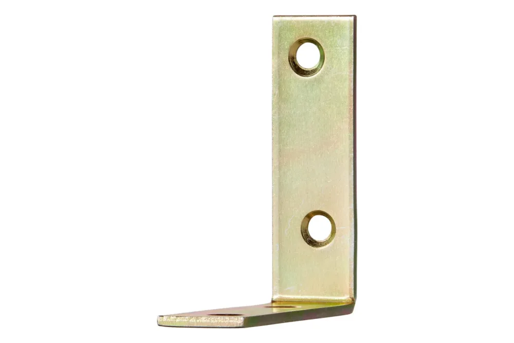 Ayce Stuhlwinkel Gelb Verzinkt | 50 × 15 mm