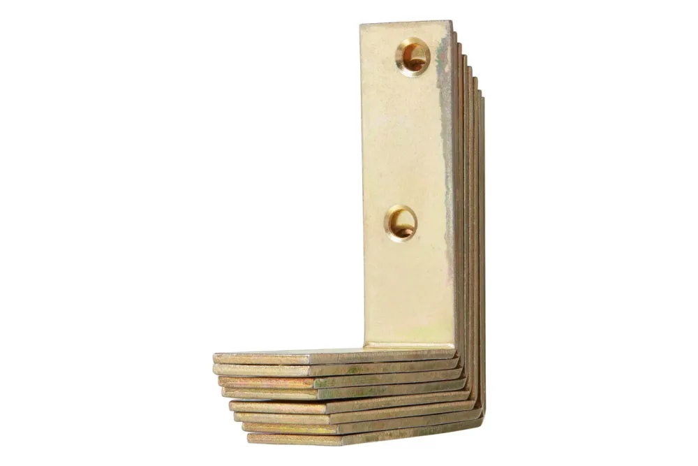 Ayce Stuhlwinkel Gelb Verzinkt | 60 × 18 mm