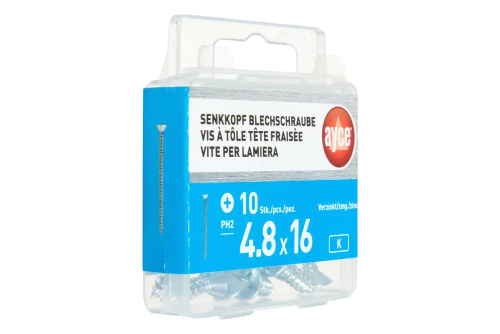 Ayce Senkkopf-Blechschraube | PH2 × 16 mm