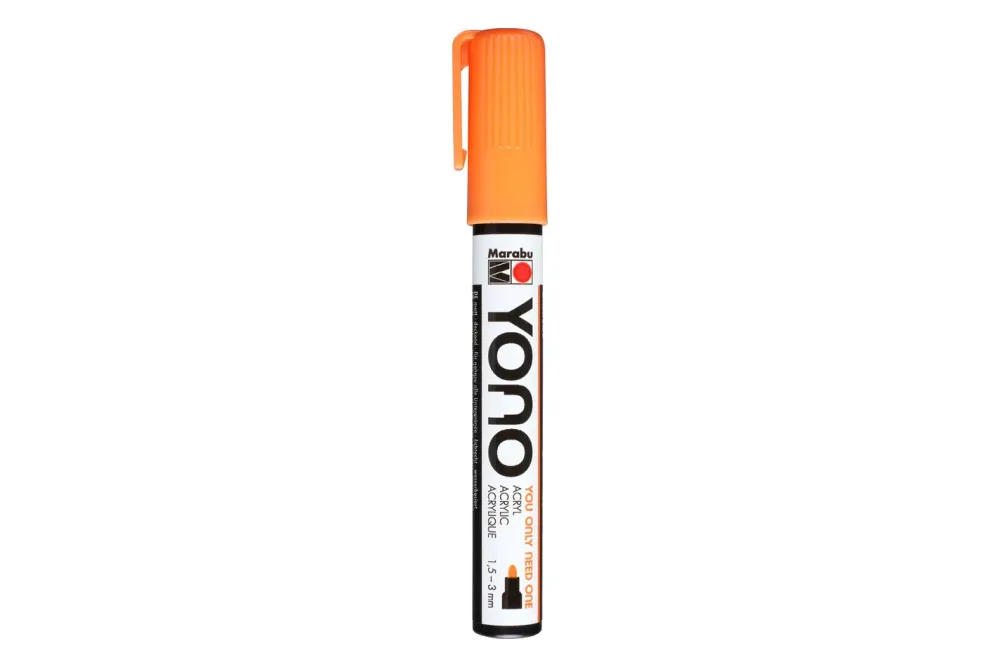 Marabu Acrylmarker Yono Orange | 1.8 × 2.2 × 14.2 cm