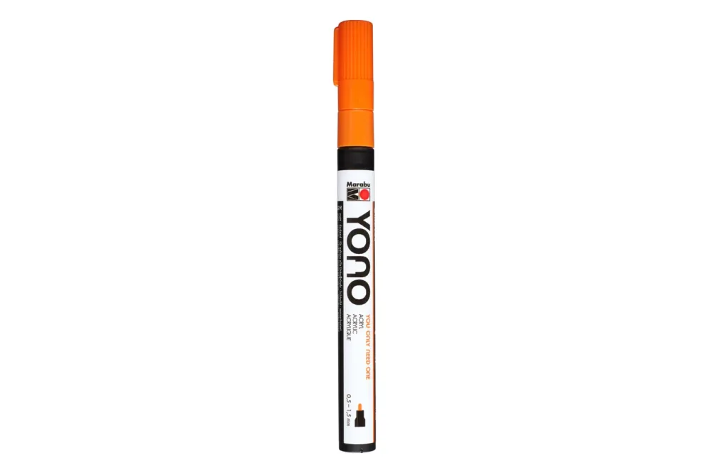 Marabu Yono Acrylmarker Orange | 1.8 × 2.2 × 14.2 cm