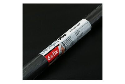 d-c-fix Selbstklebefolie Seidenmatt Schwarz | 67.5 x 200 cm