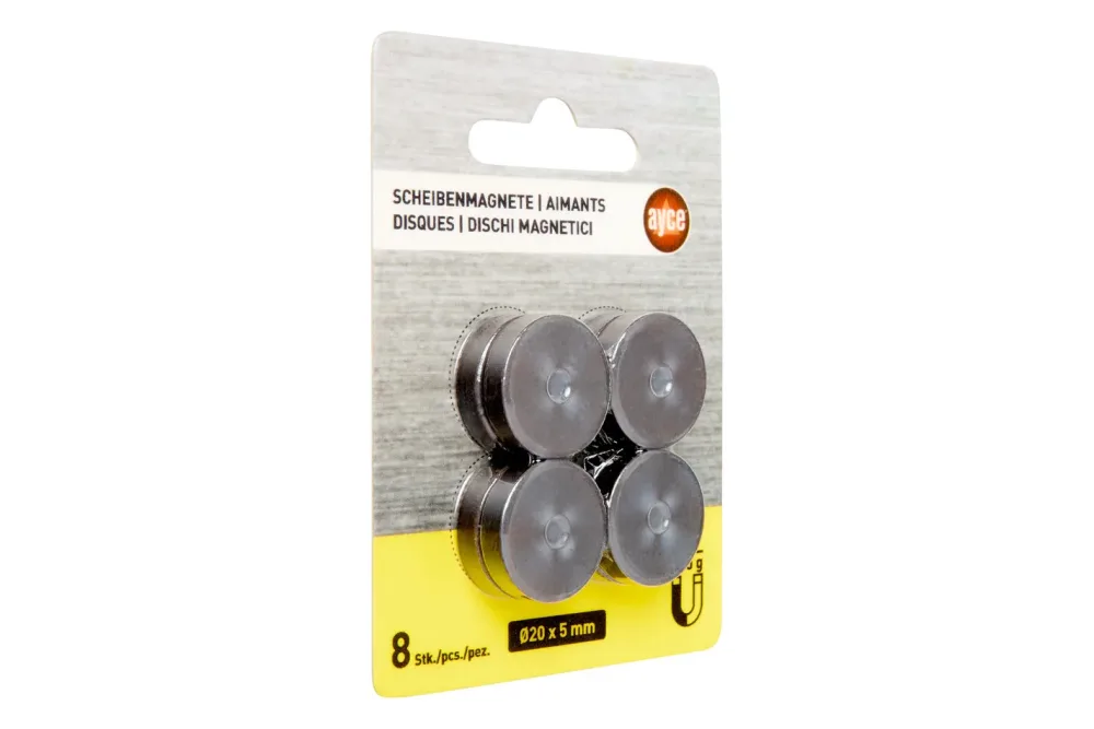 Ayce Scheibenmagnete | ⌀ 2 cm | 10 Stück