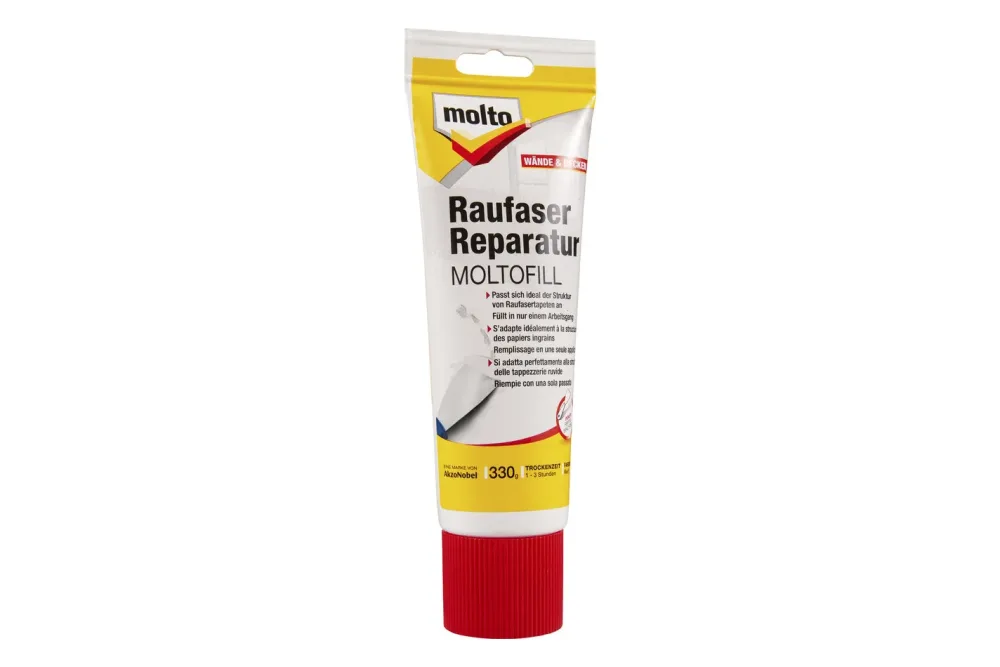 Molto Raufaser Reparatur Fertigspachtel