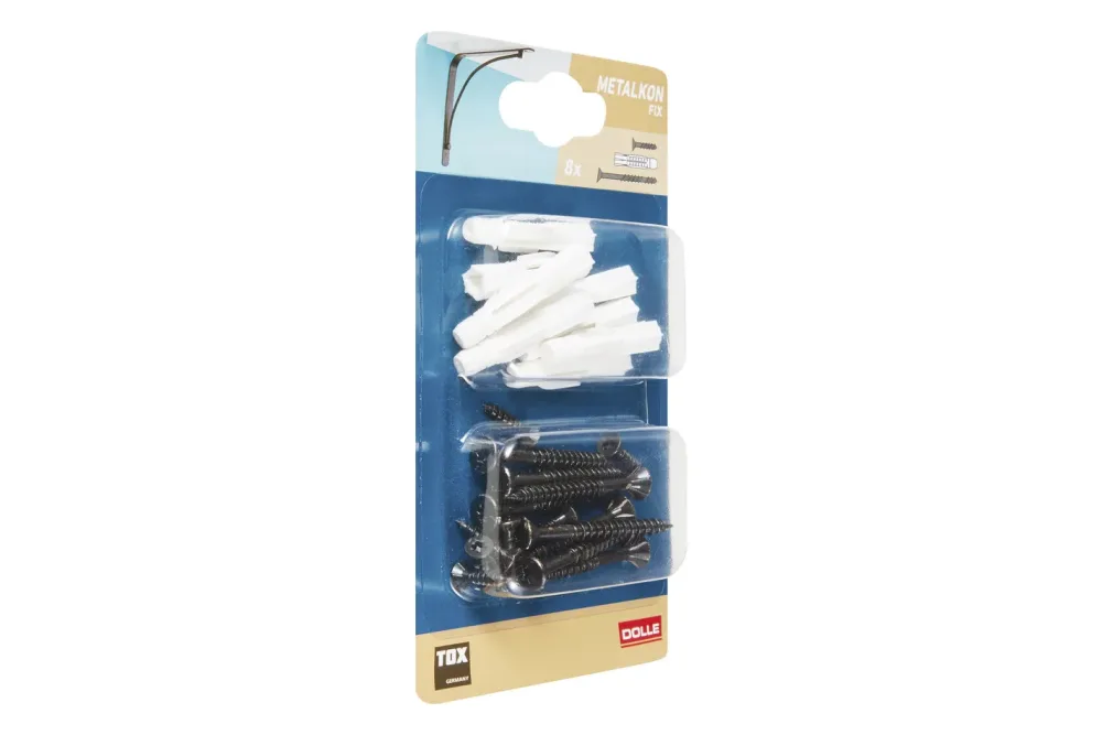 Metalkon Befestigungs-Set | 1.8 × 8.5 × 14.6 cm