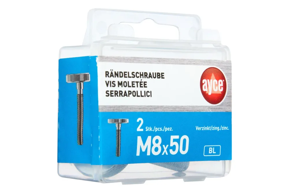 Ayce Rändelschraube | M8
