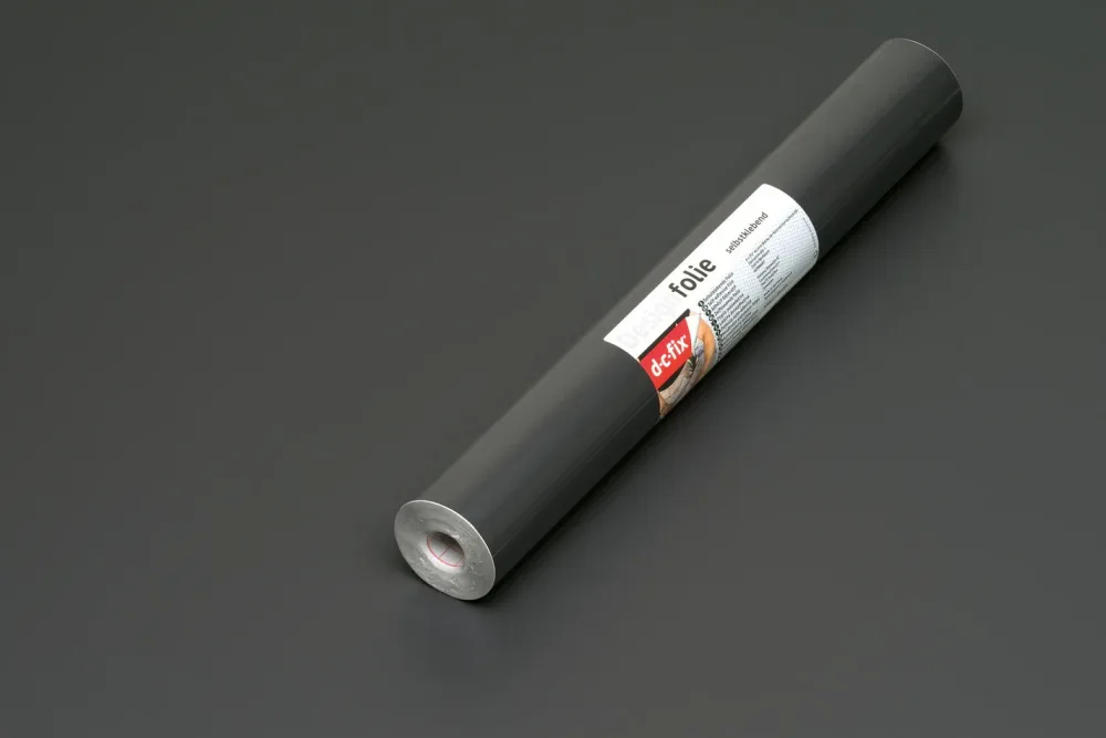d-c-fix Selbstklebefolie Uni Seidenmatt Anthrazit | 45 x 200 cm