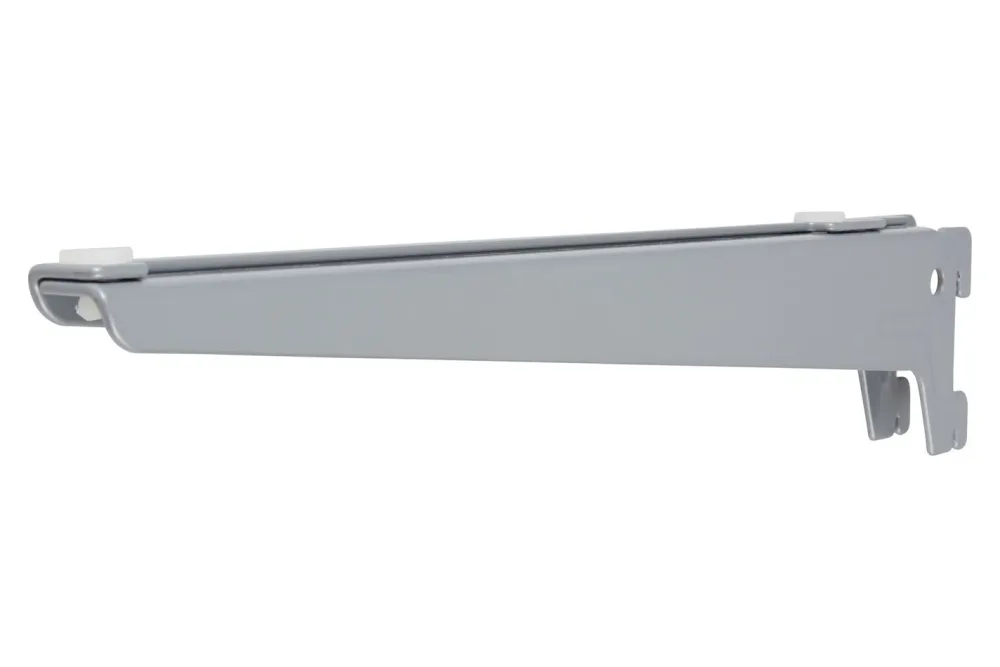 Winkelträger Paar Grau | 391 × 70 × 24 mm | max. 55 kg