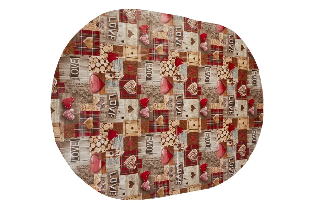 Mood Tischtuch Milano Herz 140x190cm