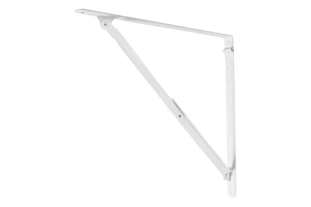 Klappkonsole in Weiss | 40 × 2.9 cm | max. 85 kg
