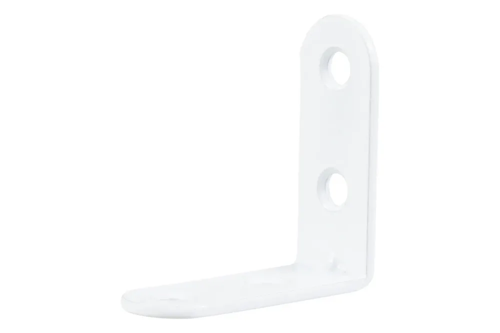 Hettich Stuhlwinkel Weiss | 40 × 15 mm