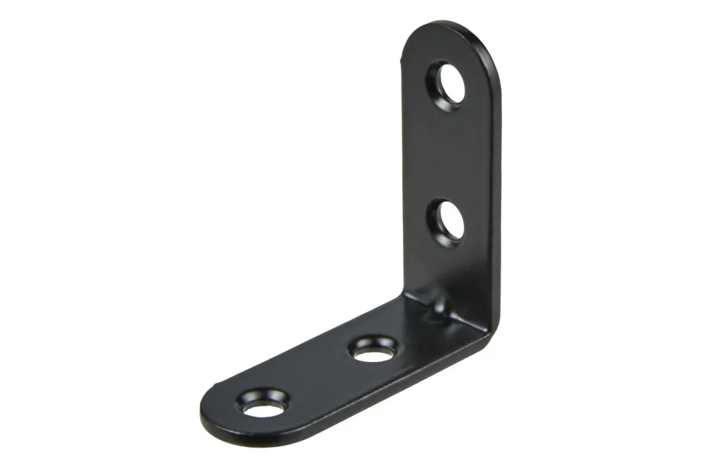 Hettich Stuhlwinkel Schwarz | 15 × 40 mm