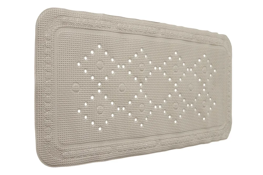 Spirella Badewannenmatte Alaska | Taupe | PVC | 71 x 36 cm