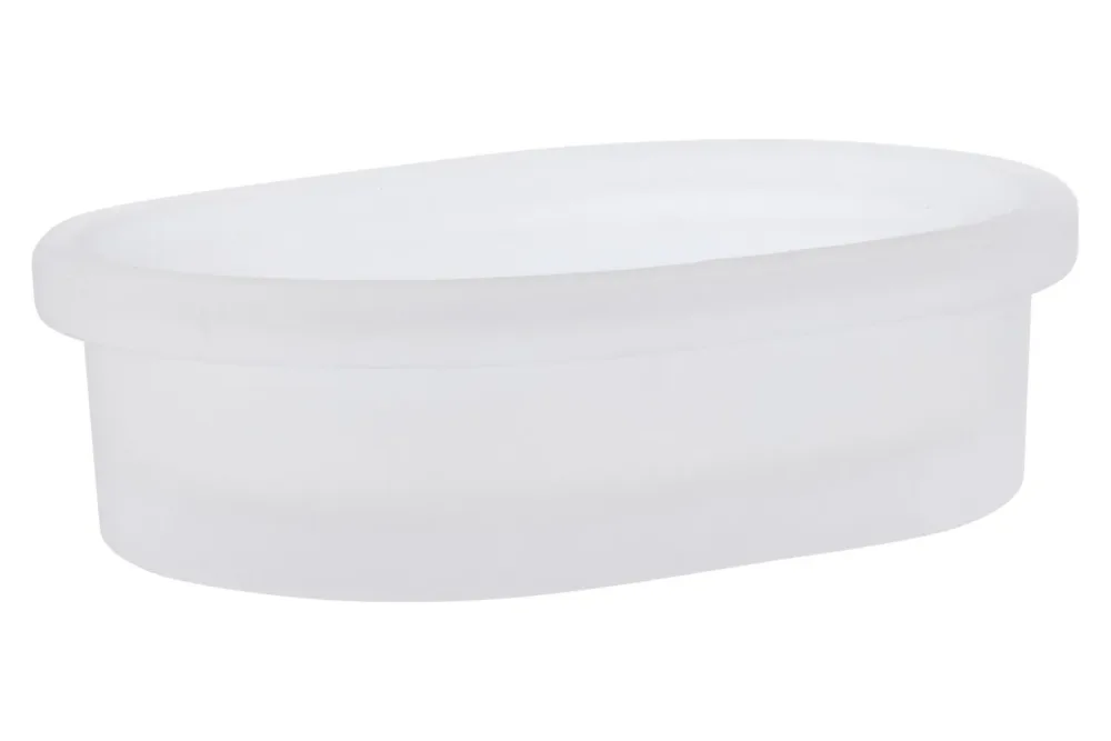 Spirella Seifenschale Yoko Glas | 4 × 13 × 10 cm