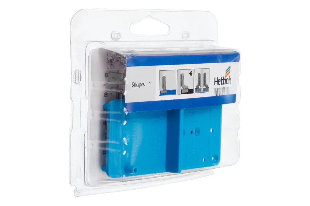 Hettich Ankörnschablone Blau