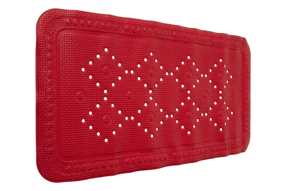 Spirella Wanneneinlage Alaska | Rot | PVC | 71 x 36 cm