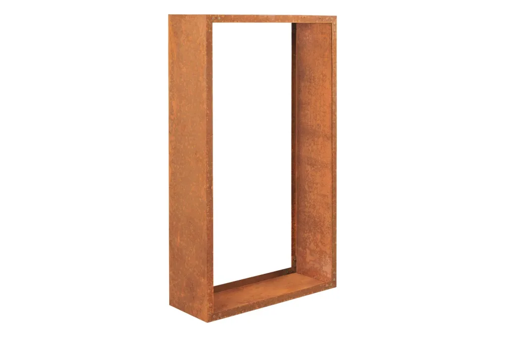 Kaminholzregal Corten Edelrost